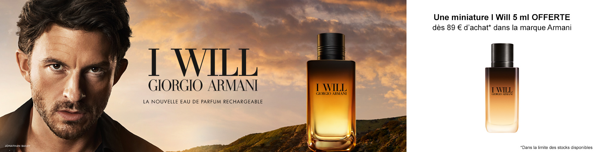 I Will Giorgio Armani - Nouveaut&eacute; parfum homme